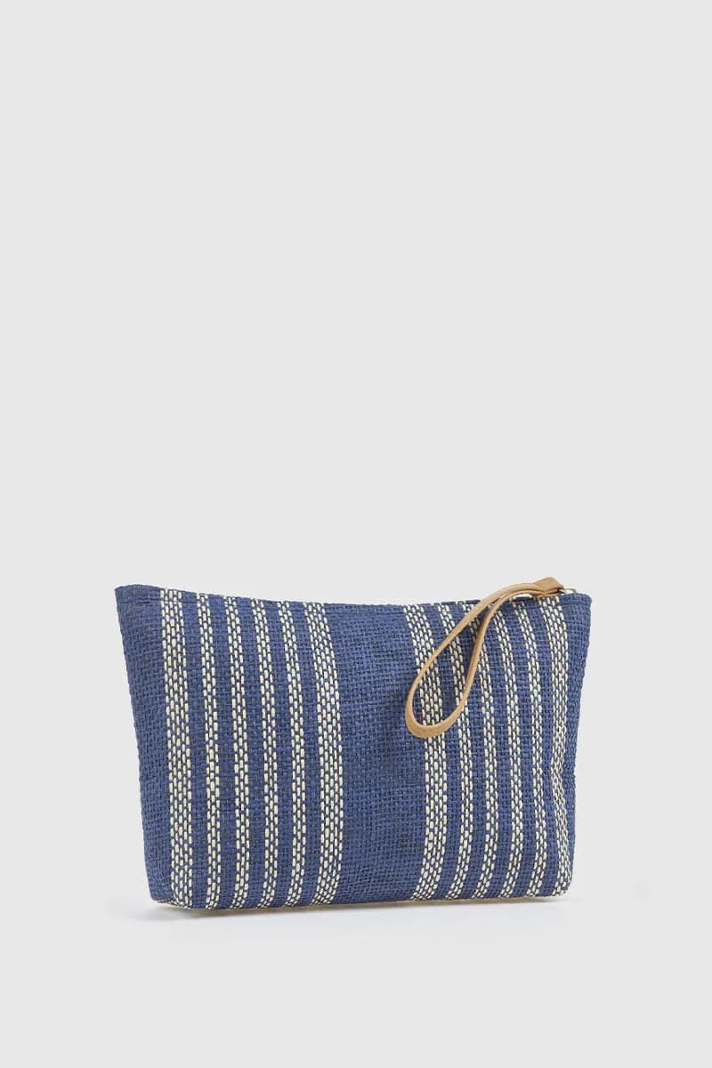 Pochette mare in paglia a righe | Verde Fashion in prodotto You Store - Messina, commercioVirtuoso.it
