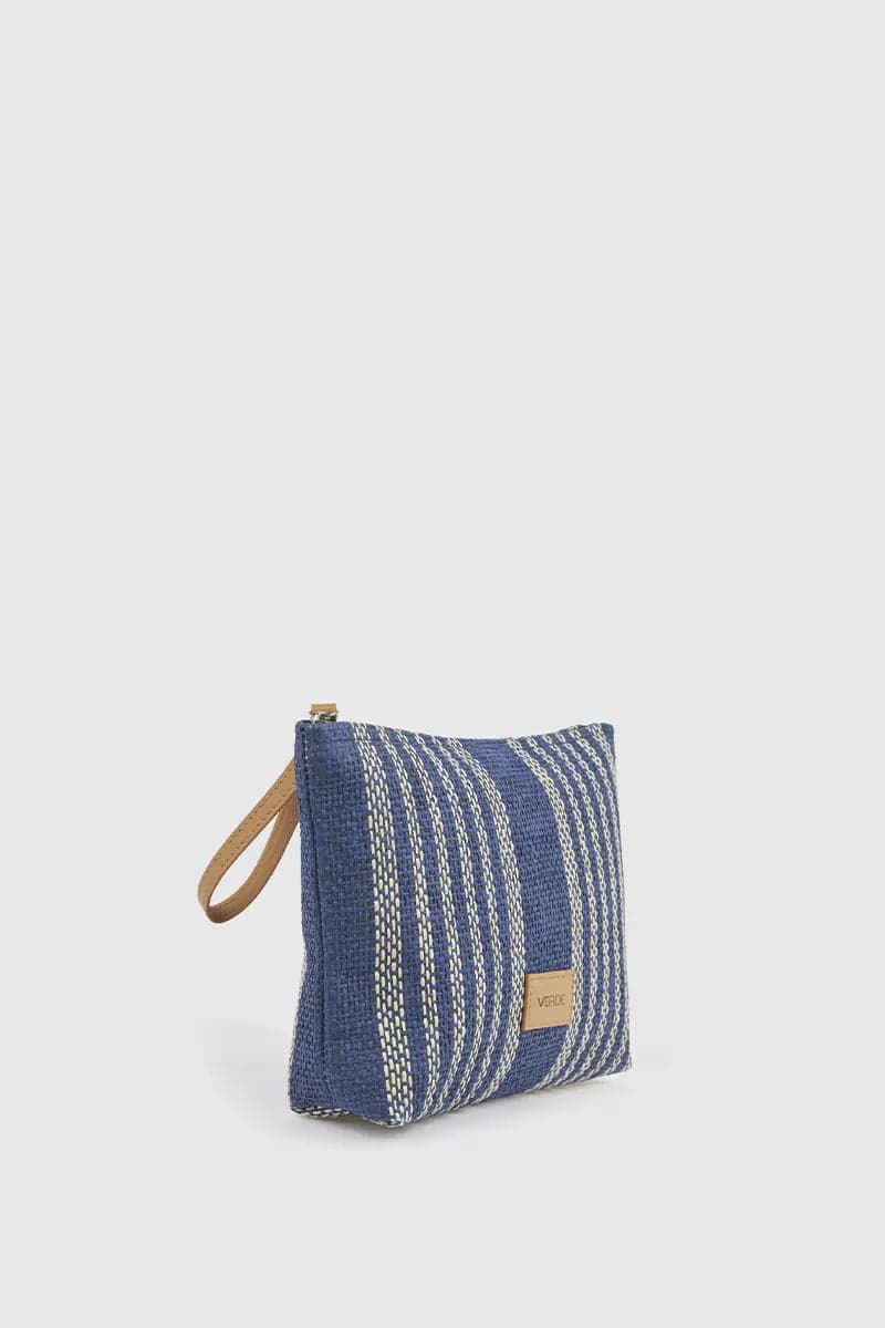 Pochette mare in paglia a righe | Verde Fashion in prodotto You Store - Messina, commercioVirtuoso.it