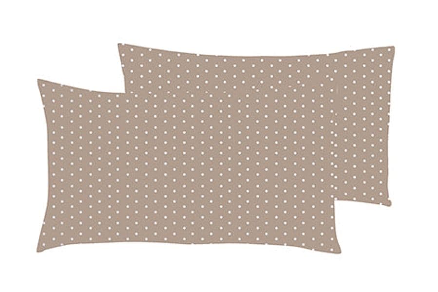 Set copripiumino federe bifaccia doubleface parure copripiumino stampa digitale 100% cotone Made in Italy POIS BIANCHI SU TROTORA in Set copripiumini e federe Vanita di raso - Sesto San Giovanni, commercioVirtuoso.it