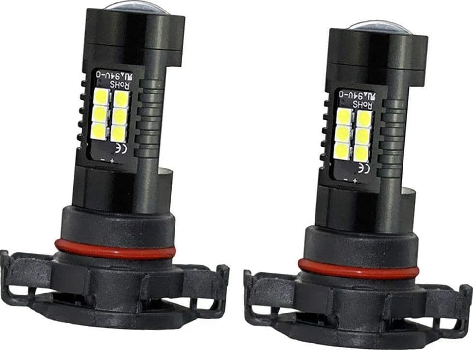Coppia 2 Lampade Led PS19W Per Jaguar XF Retromarcia No Errore 50W Bianco 6000K in Fari Angel Eyes Solgeny - Besate, commercioVirtuoso.it
