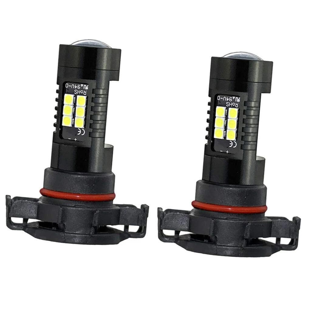 COPPIA LED PS19W Per Ford Kuga II 2012+ CANBUS 50W 6000K PER LUCI DIURNE DRL Fendinebbia in Blocchi luci antinebbia Solgeny - Besate, commercioVirtuoso.it