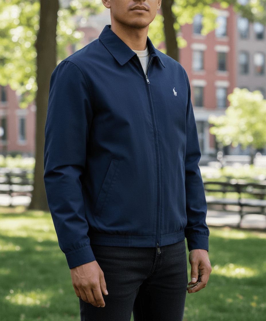 Polo Ralph Lauren Bi-swing Windbreaker Giacca Vento Uomo Pony Ricamato Bomber Giacca Senza Cappuccio Con Tasche E Logo in Giacche Euforia - Bronte, commercioVirtuoso.it