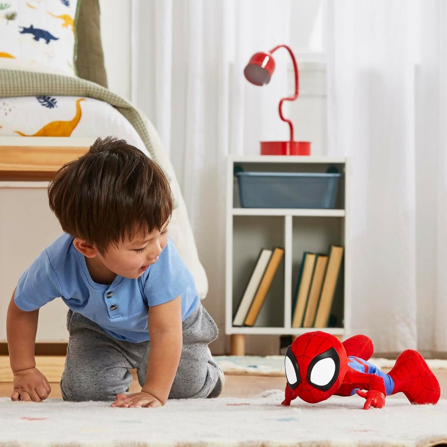 Hasbro Marvel Spidey e i Suoi Fantastici Amici, Spidey Dance'N Crawl, Peluche Elettronico con Suoni Musicali in Animali Cartoleria Deja Vu - Crotone, commercioVirtuoso.it