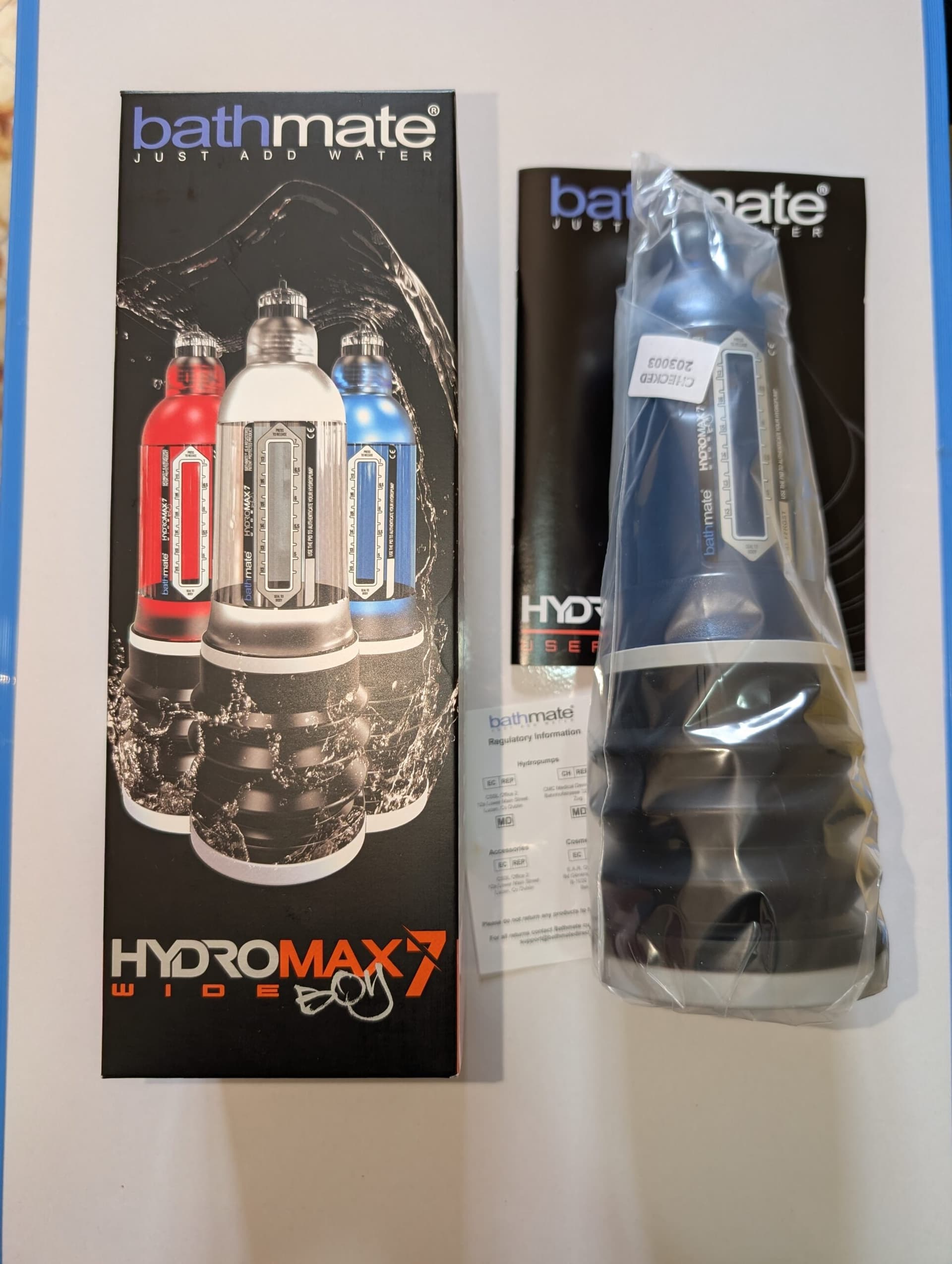 Pompa per il pene Bathmate Hydromax 7 wide boy allargamento potenziamento erezione in prodotto Erosdom - Palmi, commercioVirtuoso.it