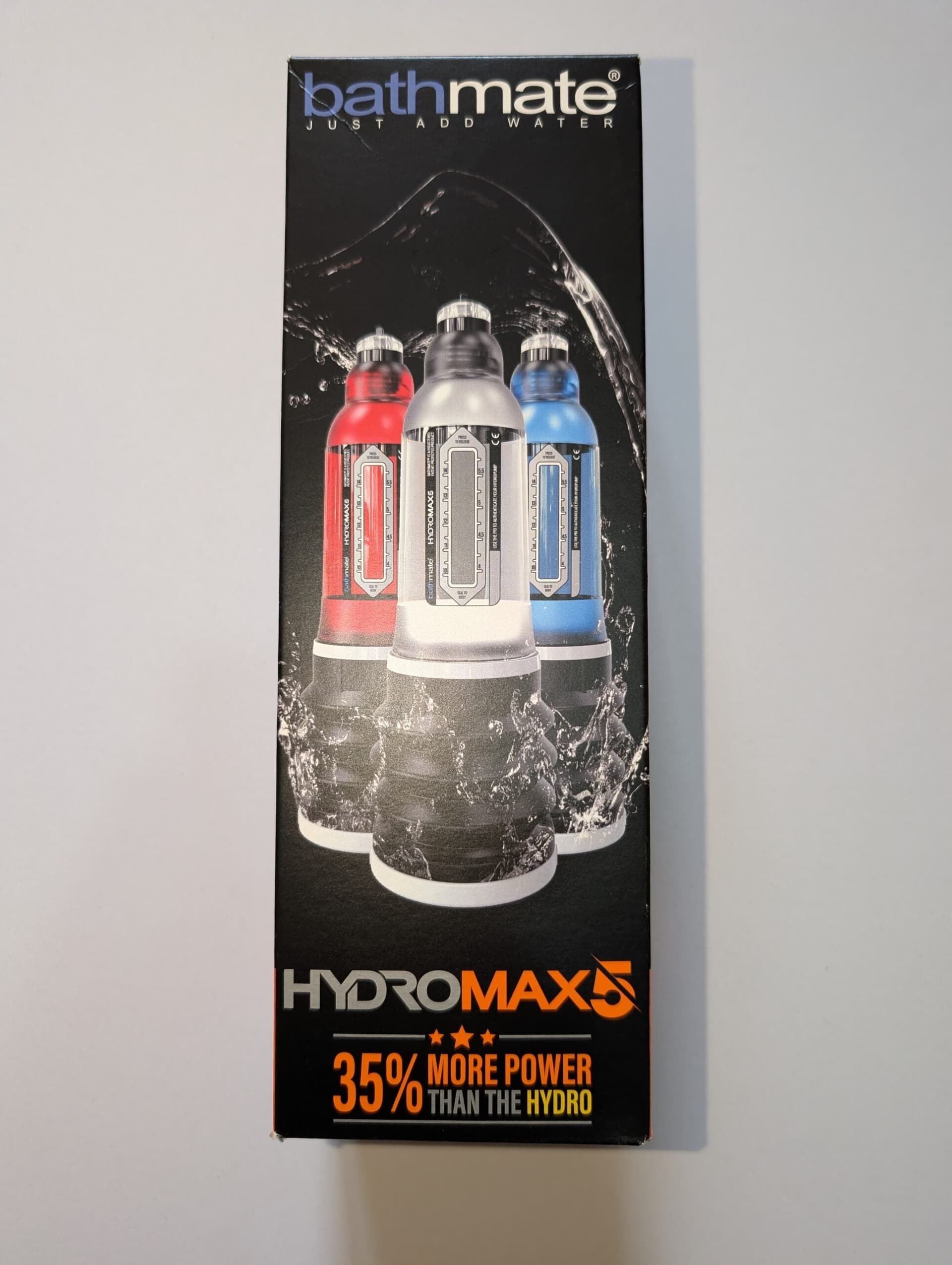 Pompa per il pene Bathmate Hydromax 5 allargamento potenziamento erezione rosso in prodotto Erosdom - Palmi, commercioVirtuoso.it