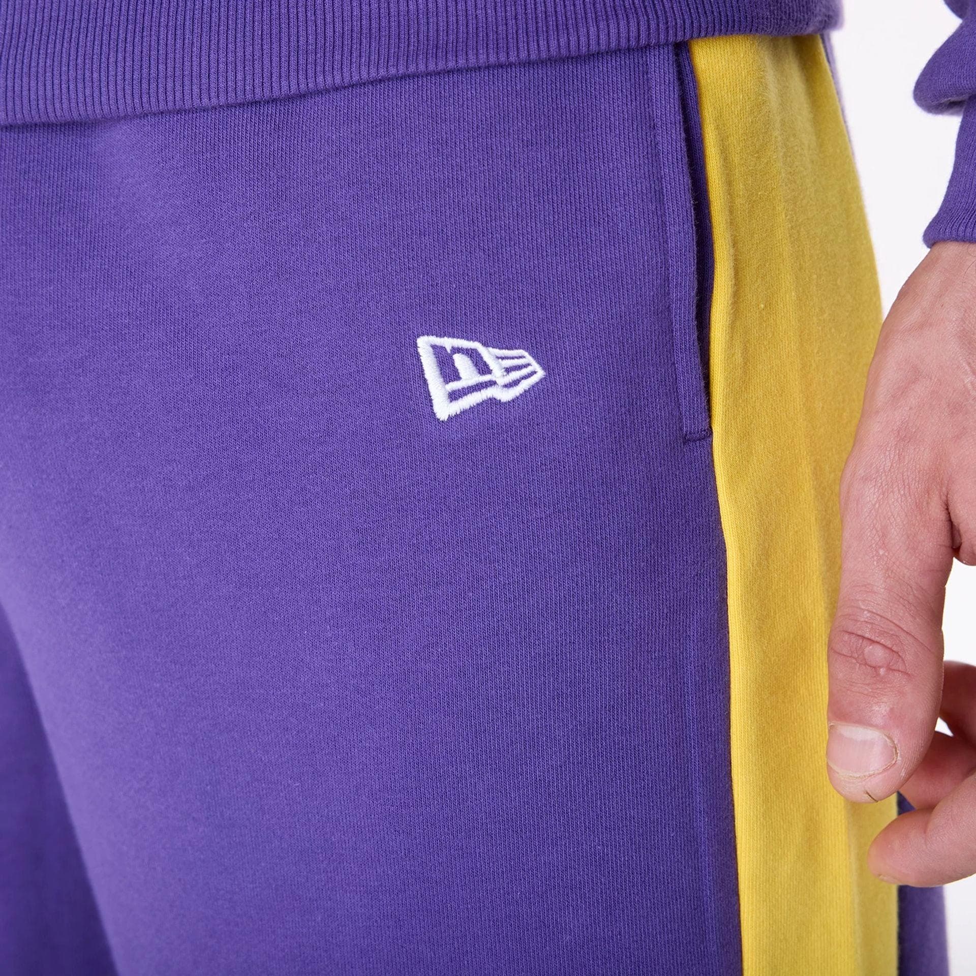 Pantaloni Joggers New LA Lakers NBA Panel purple