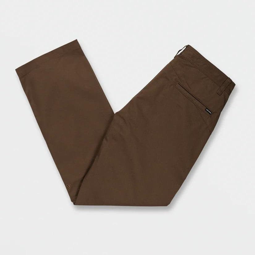 Pantaloni Volcom Frickin Skate Chino dark earth