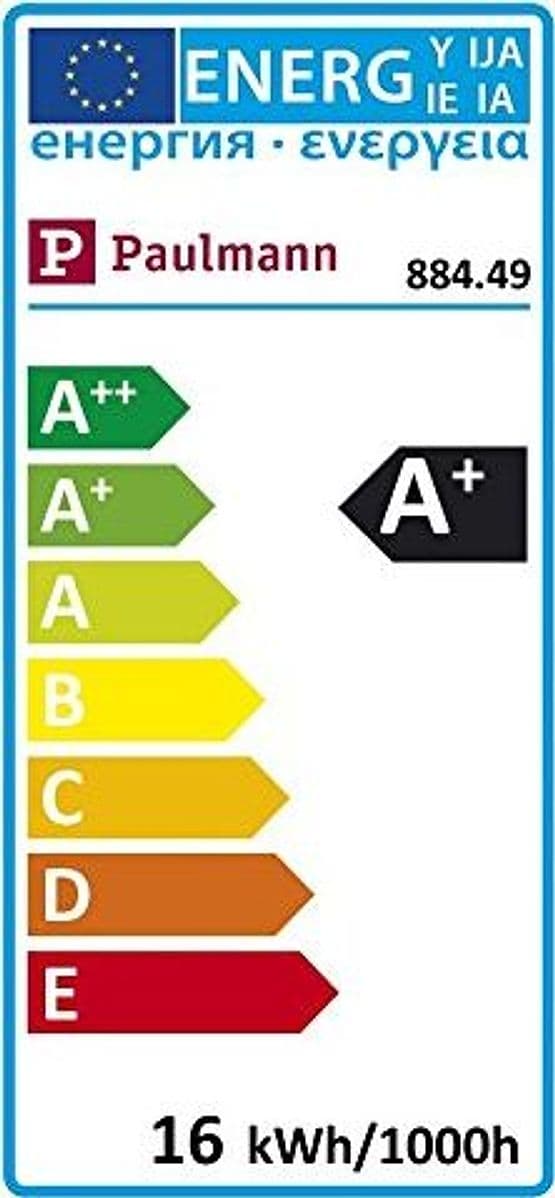 Paulmann 884.49 energy-saving lamp 14 W G5 Bianco A+ [Classe di efficienza energetica A+] in Teste faretto per sistemi di illuminazione a cavo e su binario Stockdoc - Terni, commercioVirtuoso.it