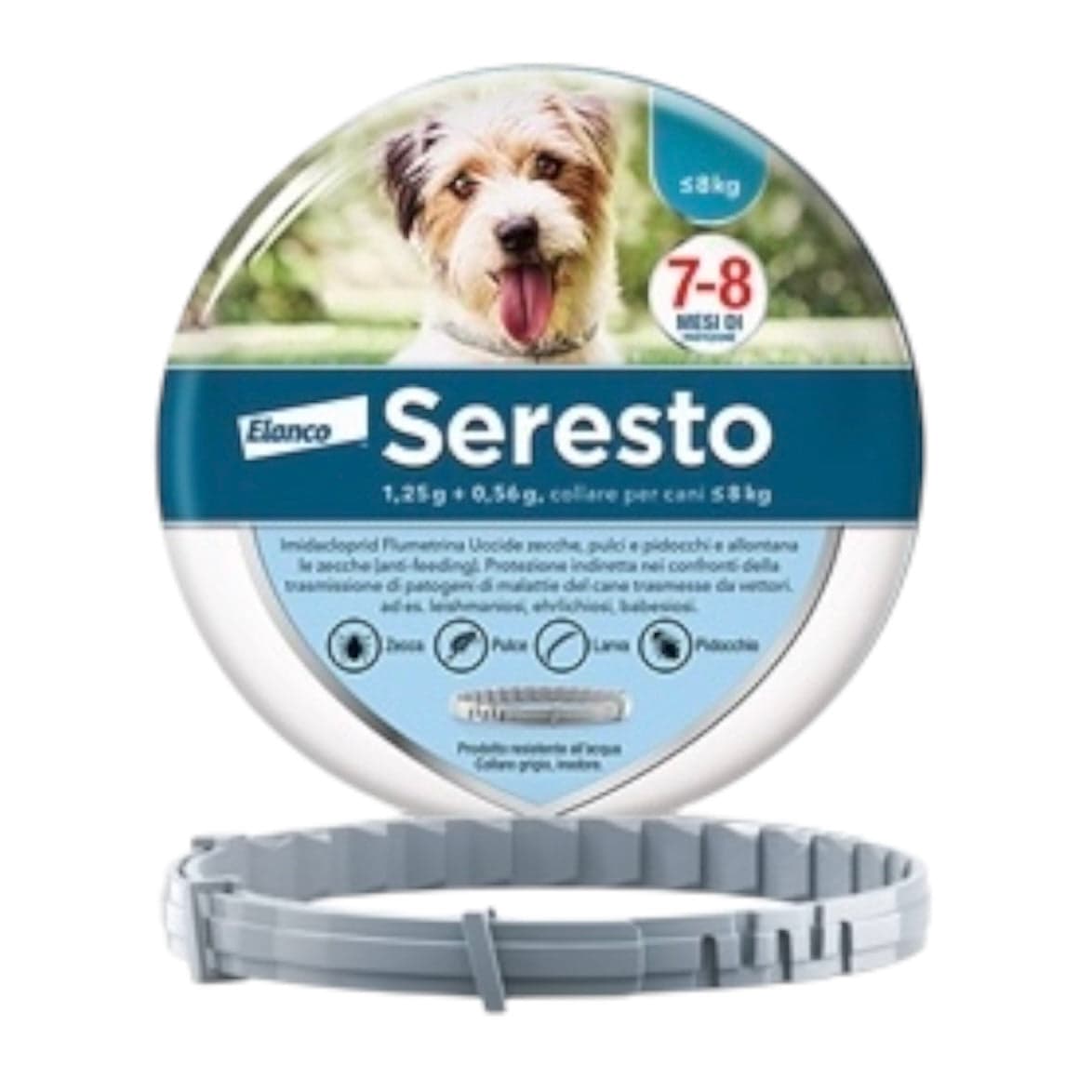 Seresto Collare Antiparassitario per Cani Fino a 8 Kg. Elanco in Collari antiparassitari Taliachicce.it - Milazzo, commercioVirtuoso.it