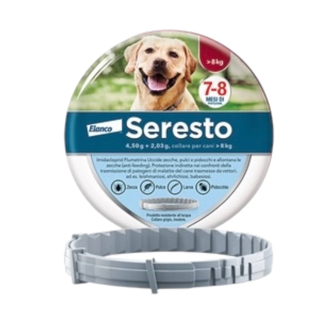 Seresto Collare Antiparassitario per Cani Oltre gli 8 Kg. Elanco in Collari antiparassitari Taliachicce.it - Milazzo, commercioVirtuoso.it