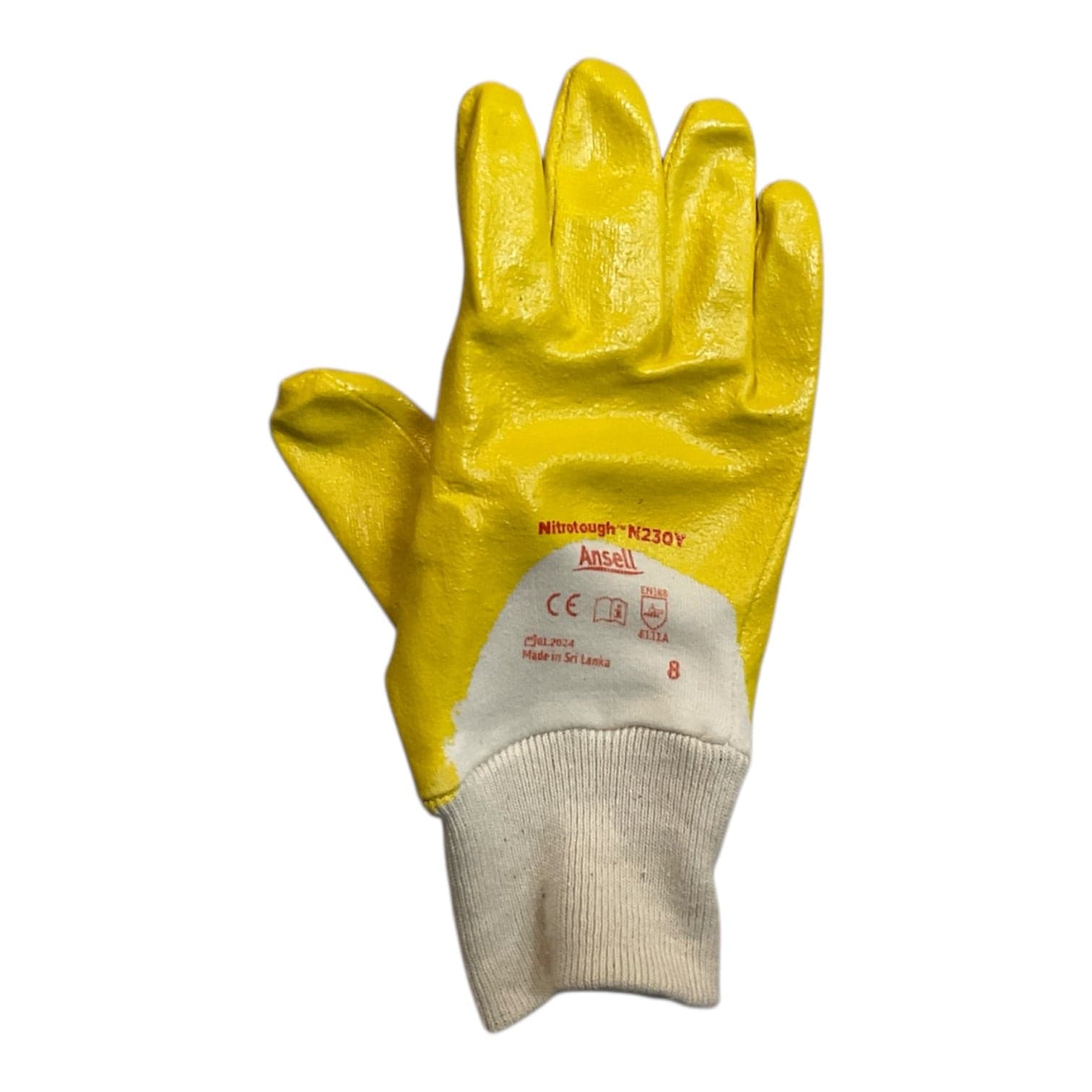 Guanti Nitrile Nitrotough N230Y con Polsino in Maglia Elasticizzato Ansell in Monouso Taliachicce.it - Milazzo, commercioVirtuoso.it