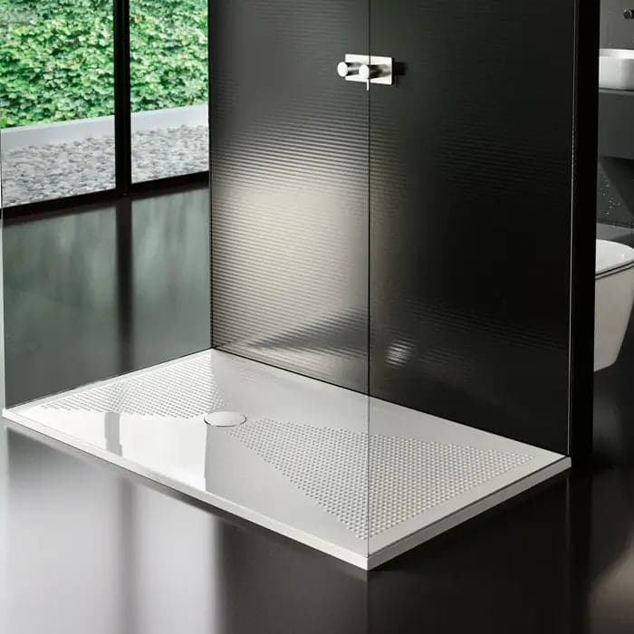 Piatto Doccia In Ceramica H.3cm Con Massaggio Plantare - Althea UP in Box doccia Shopbagno.it - Roma, commercioVirtuoso.it