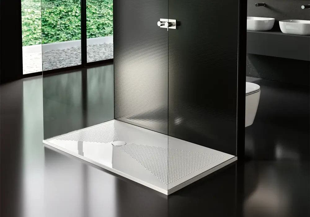Piatto Doccia In Ceramica H.3cm Con Massaggio Plantare - Althea UP in Box doccia Shopbagno.it - Roma, commercioVirtuoso.it