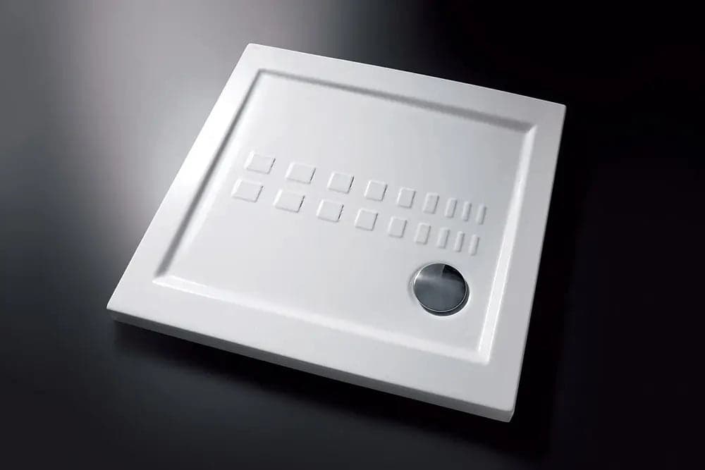 Piatto Doccia In Ceramica H5.5cm Bianco Lucido - Althea ITO in Spatole lava doccia Shopbagno.it - Roma, commercioVirtuoso.it