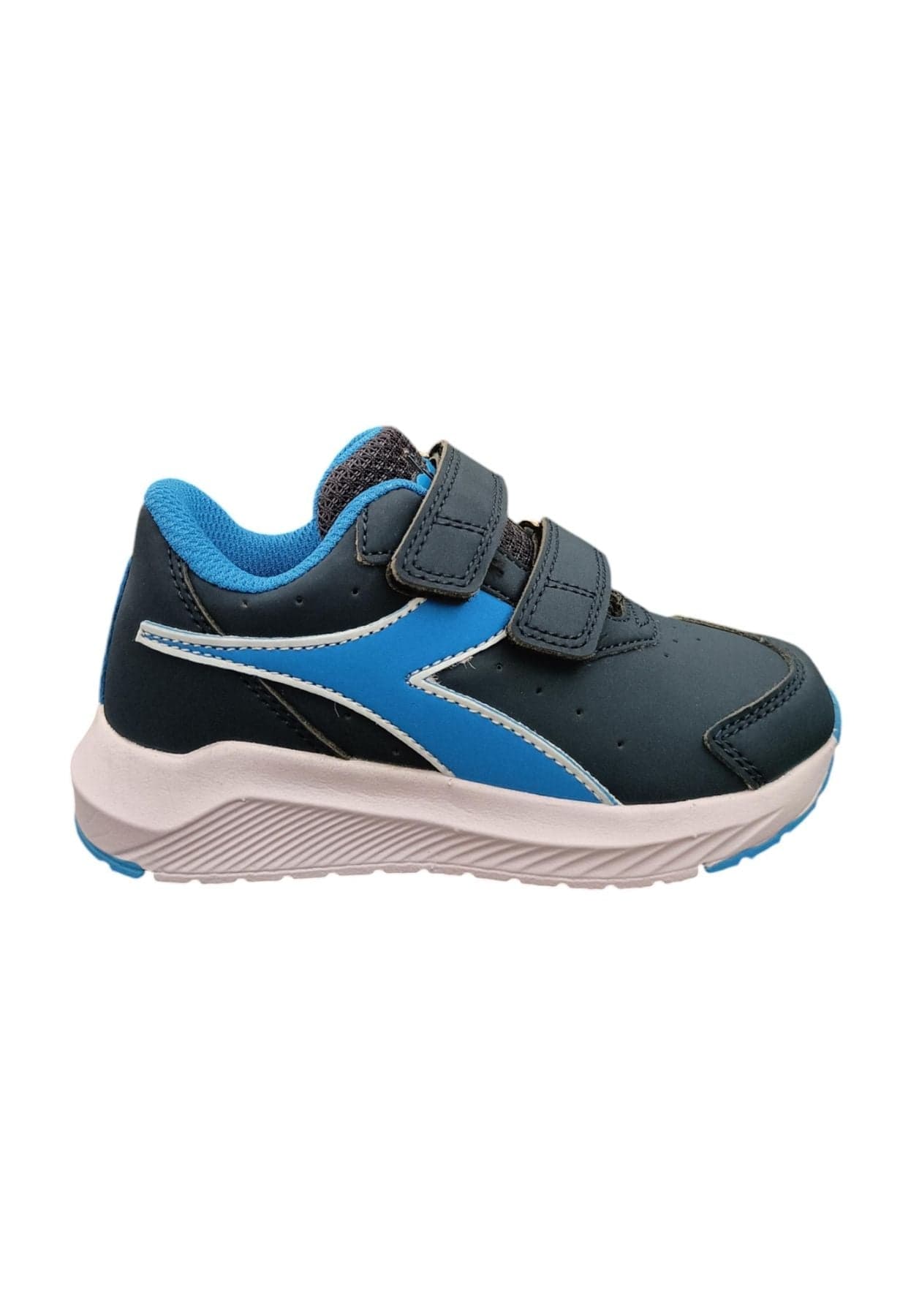 Scarpe sneakers Unisex bambini Diadora FALCON  blue-azzurro velcro - 22