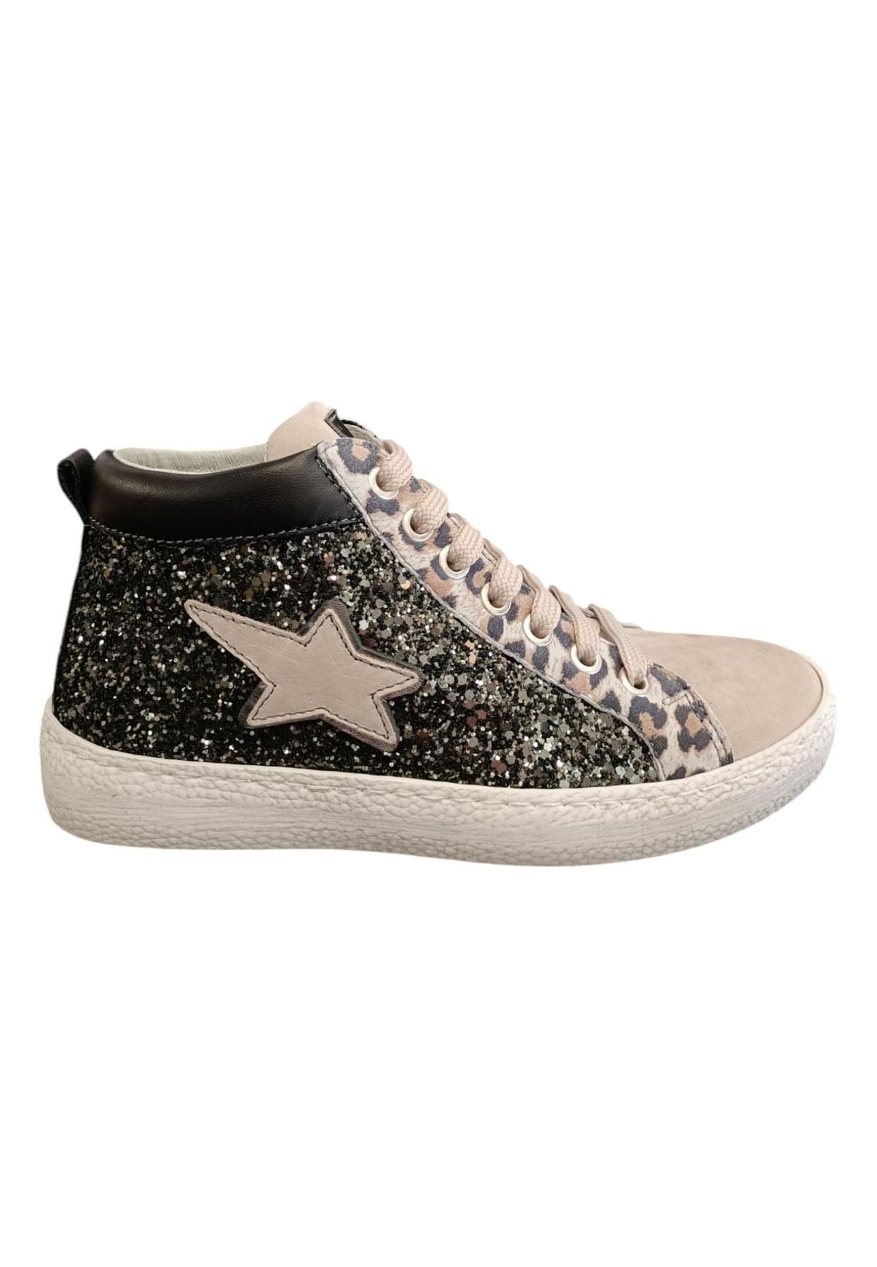 Scarpe sneakers Bambine e ragazze balocchi BLK STK  peltro velcro - 6
