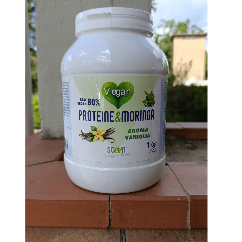 Proteine&Moringa - Raw Vegan 80% - Vaniglia in 7 Keto DHEA Scen Scientific and Natural - Poggibonsi, commercioVirtuoso.it