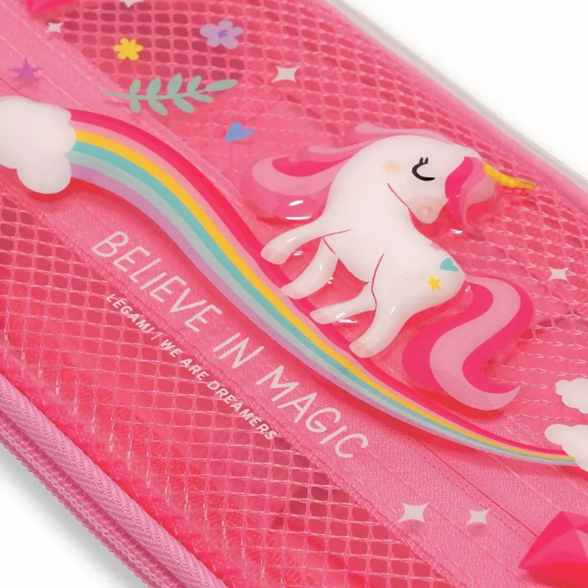 Astuccio Trasparente Rigido Unicorn - WonderWow in Storia Cartoleria Deja Vu - Crotone, commercioVirtuoso.it