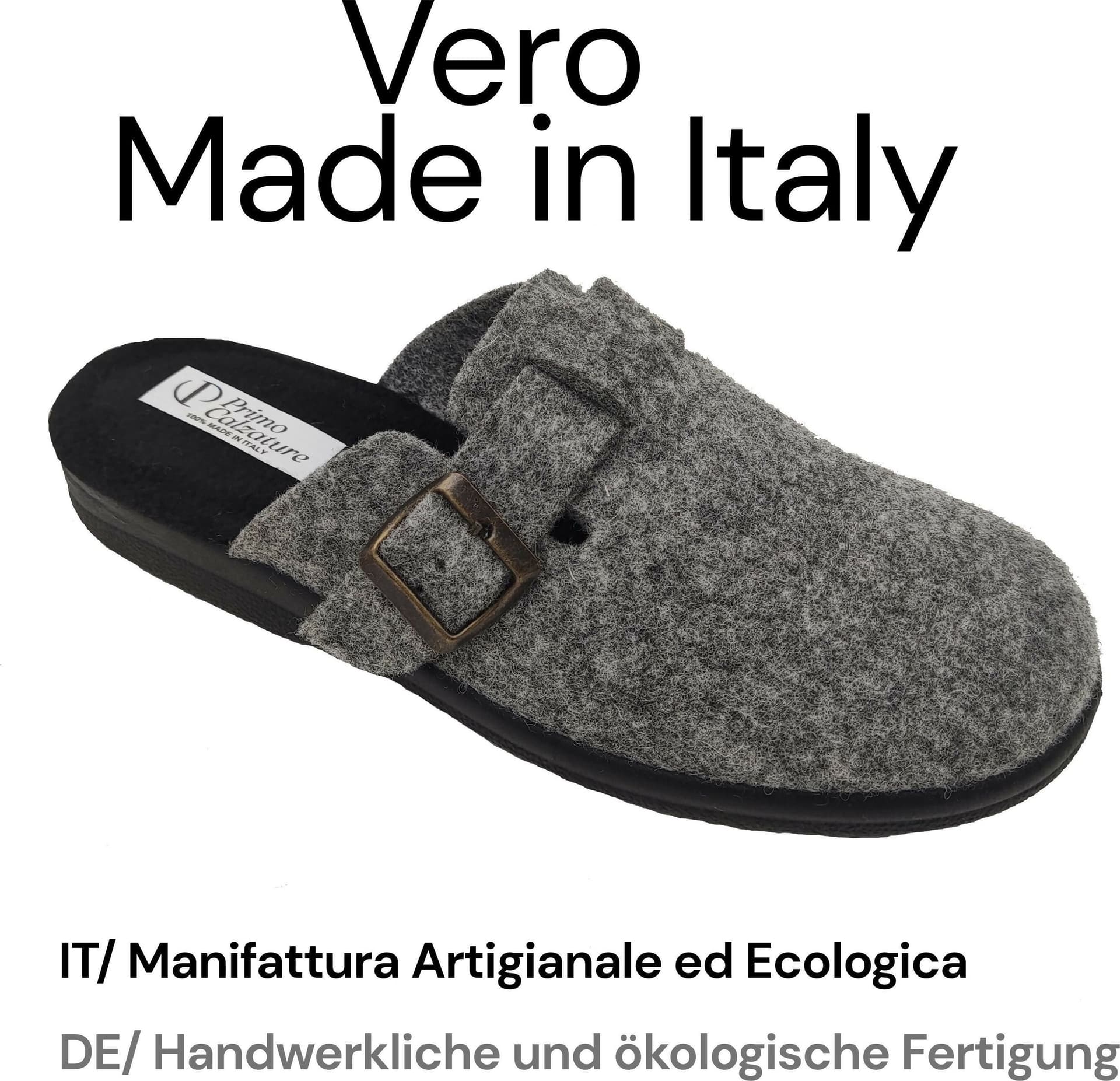 Le Valdostane, Fantastiche Pantofole Uomo Invernali da Casa, Calde e Imbottite, Ciabatte Inverno Antiscivolo con Pelo, Ciabatta da Camera Made in Italy, Fibbia Regolabile Comfort Unico in Pantofole Primo Calzature - Venezia, commercioVirtuoso.it
