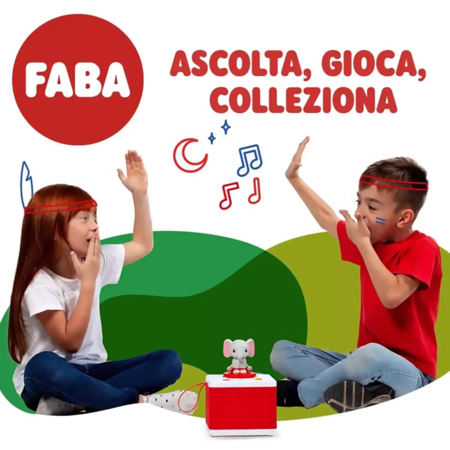 FABA Raccontastorie Bianco con Personaggio Sonoro Ele l'Elefante - crescere insieme in Libri interattivi Sanitaria Gioia del Bimbo - Villa San Giovanni, commercioVirtuoso.it