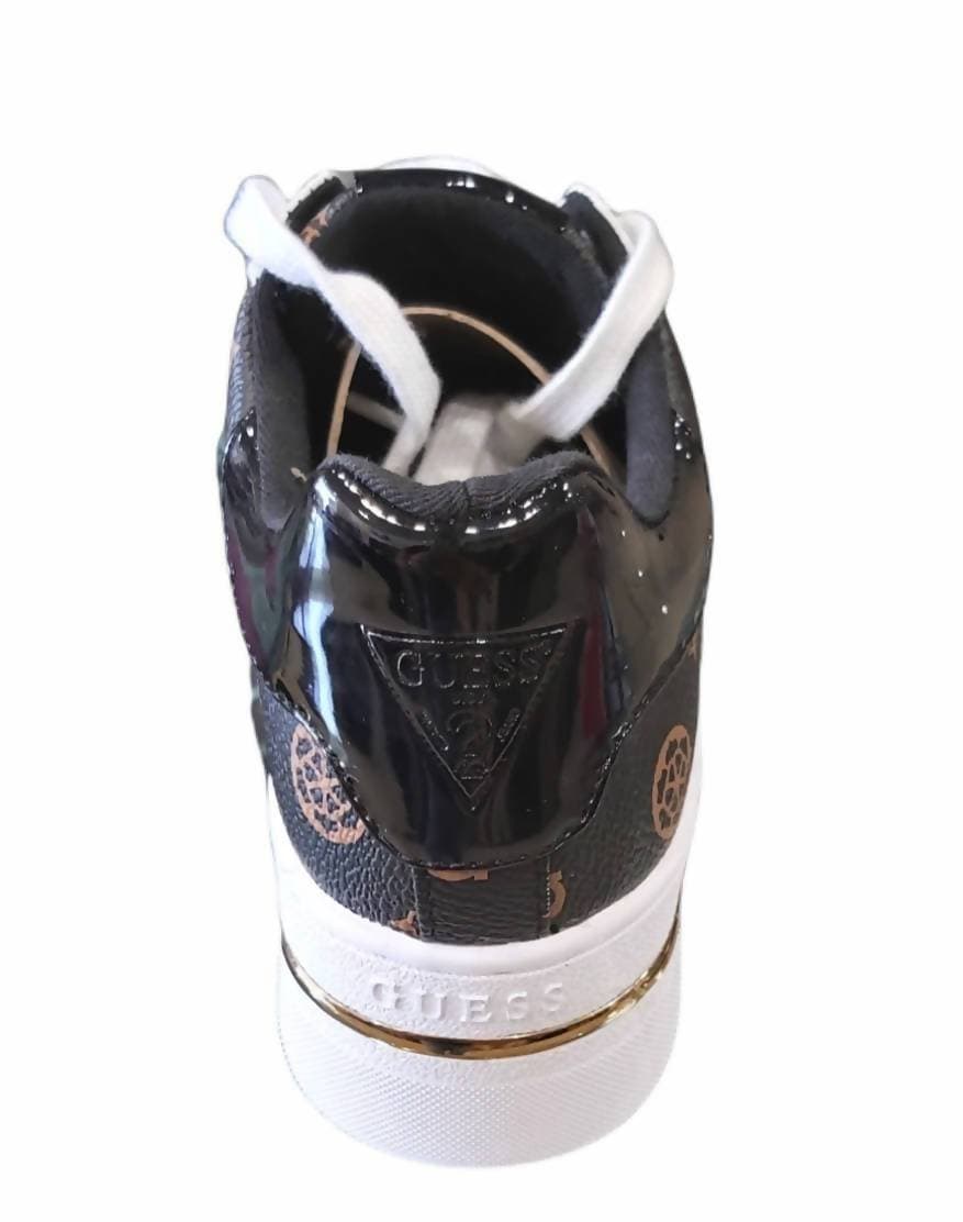 GUESS Sneakers casual donna sportiva fl8nelfal12 marroni brown 100% pelle in Sneaker casual Euforia - Bronte, commercioVirtuoso.it