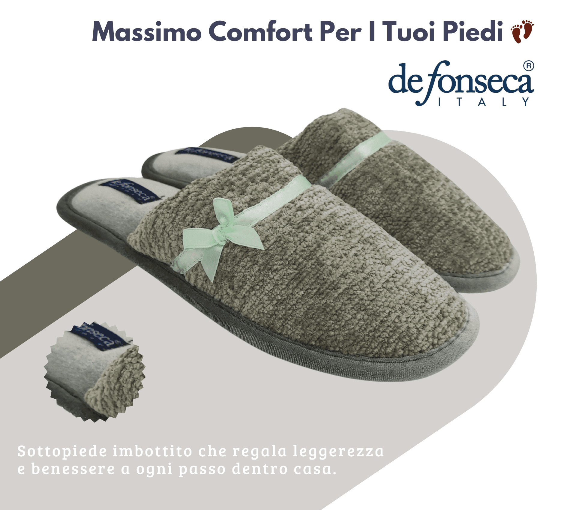 de fonseca Calde Ciabatte Uomo Donna, Pantofole Invernali Chiuse da Casa, Lavabili e per Ospiti in Ciabatte moda Primo Calzature - Venezia, commercioVirtuoso.it