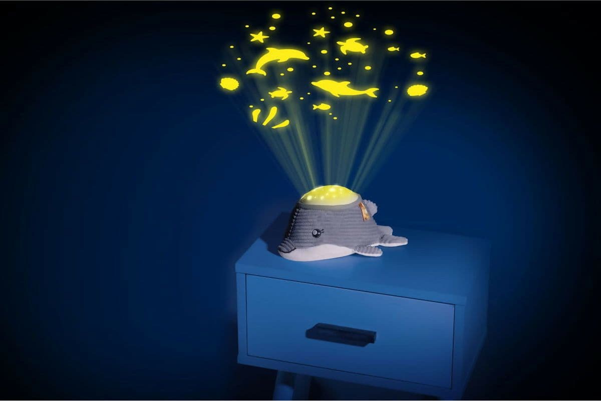 CHICCO Delfino Dolce Notte - Tenero Peluche - Morbido Peluche Elettronico per Bambini, Imbottitura Morbida, 30 Minuti di attività, Luce Soffusa, 0 Mesi + in Giochi musicali Sanitaria Gioia del Bimbo - Villa San Giovanni, commercioVirtuoso.it