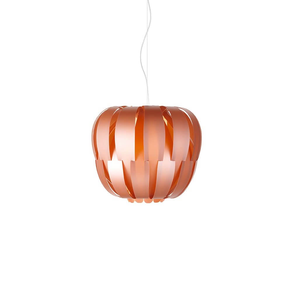 Sospensione Moderna 1 Luce Queen In Polilux Rame D19 Made In Italy in Lampade a sospensione LuceArt - Montecorvino Pugliano, commercioVirtuoso.it