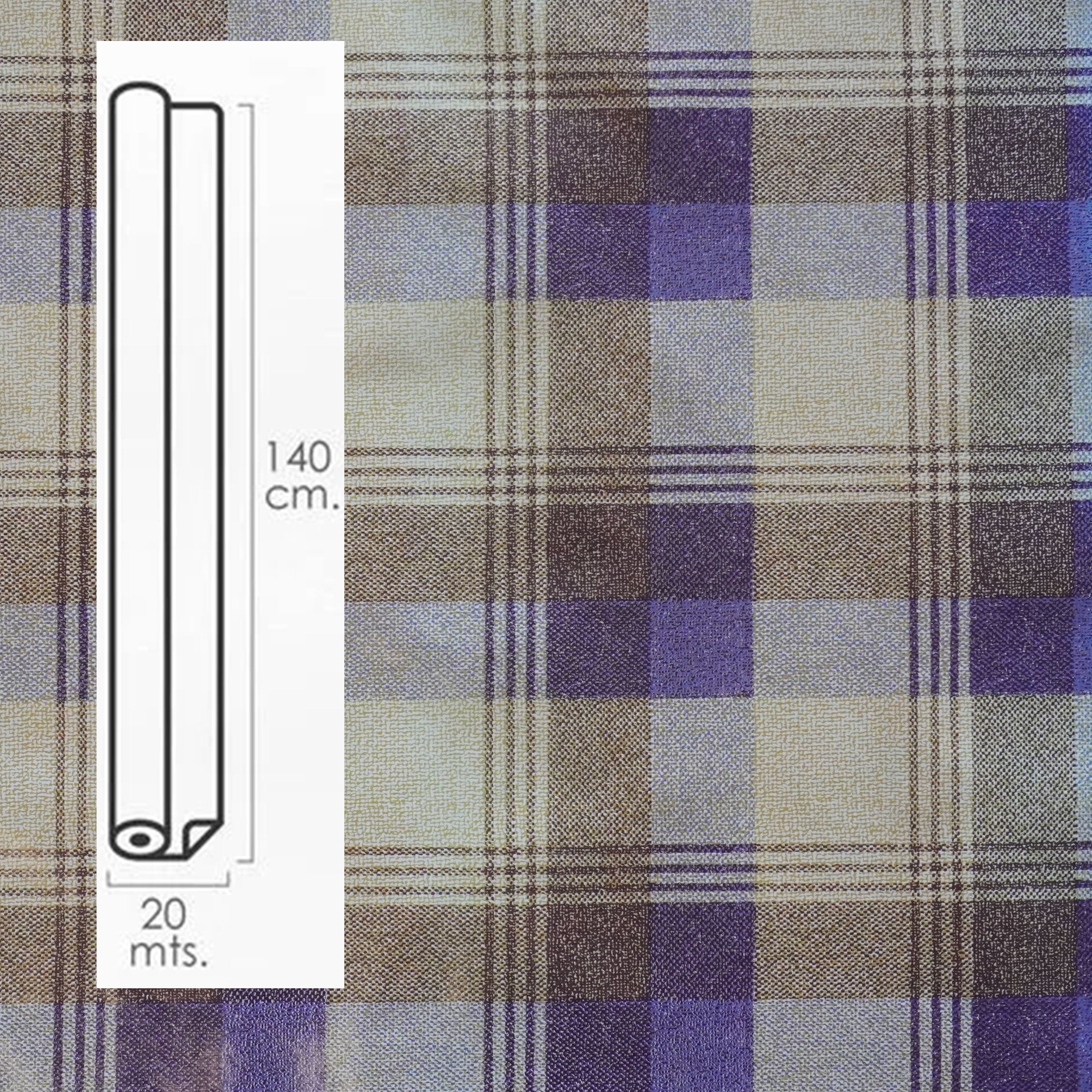 ***MEGA STOCK*** Rotolo da 20 metri (H140cm) di Tovaglia PVC telata cerata Per Casa, Sagre, Pizzerie QUADRI BLU in Tovaglie Eternal Parquet - Ariano Irpino, commercioVirtuoso.it