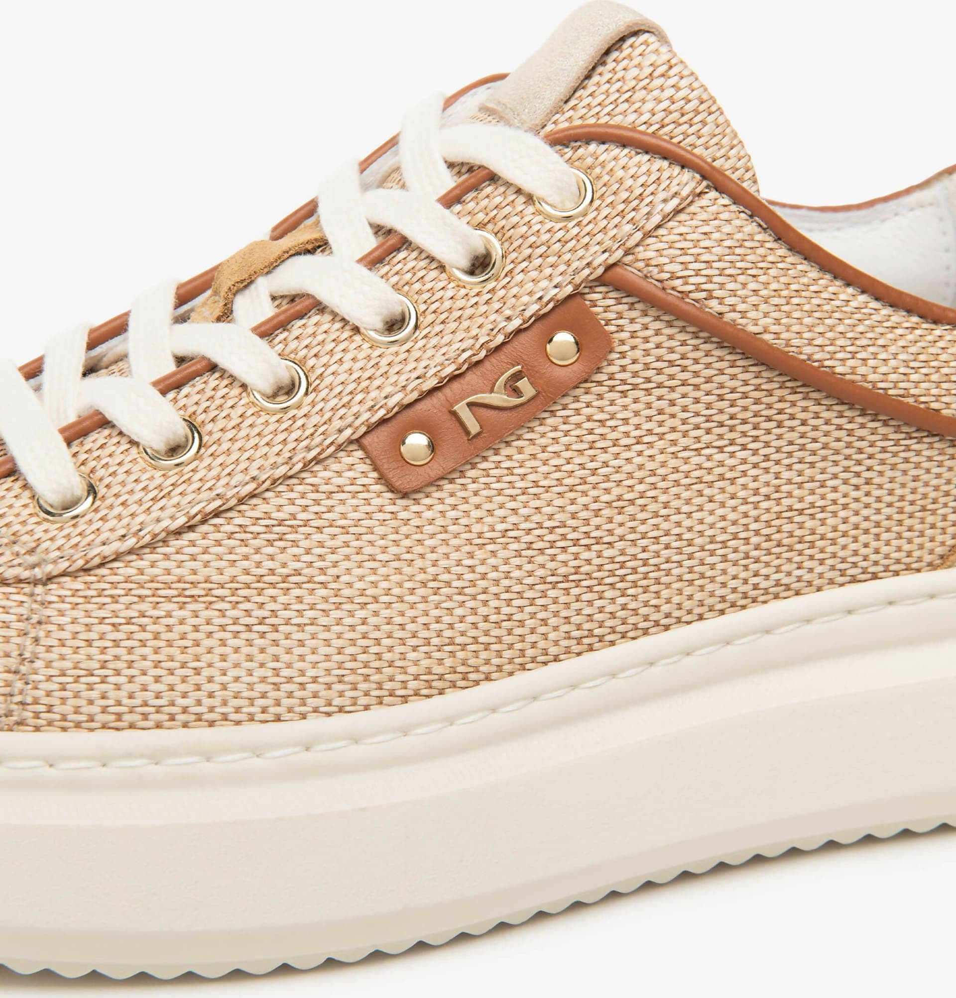 NeroGiardini Donna Sneakers in Tessuto e Pelle in Sneaker casual Cantali Calzature - Randazzo, commercioVirtuoso.it