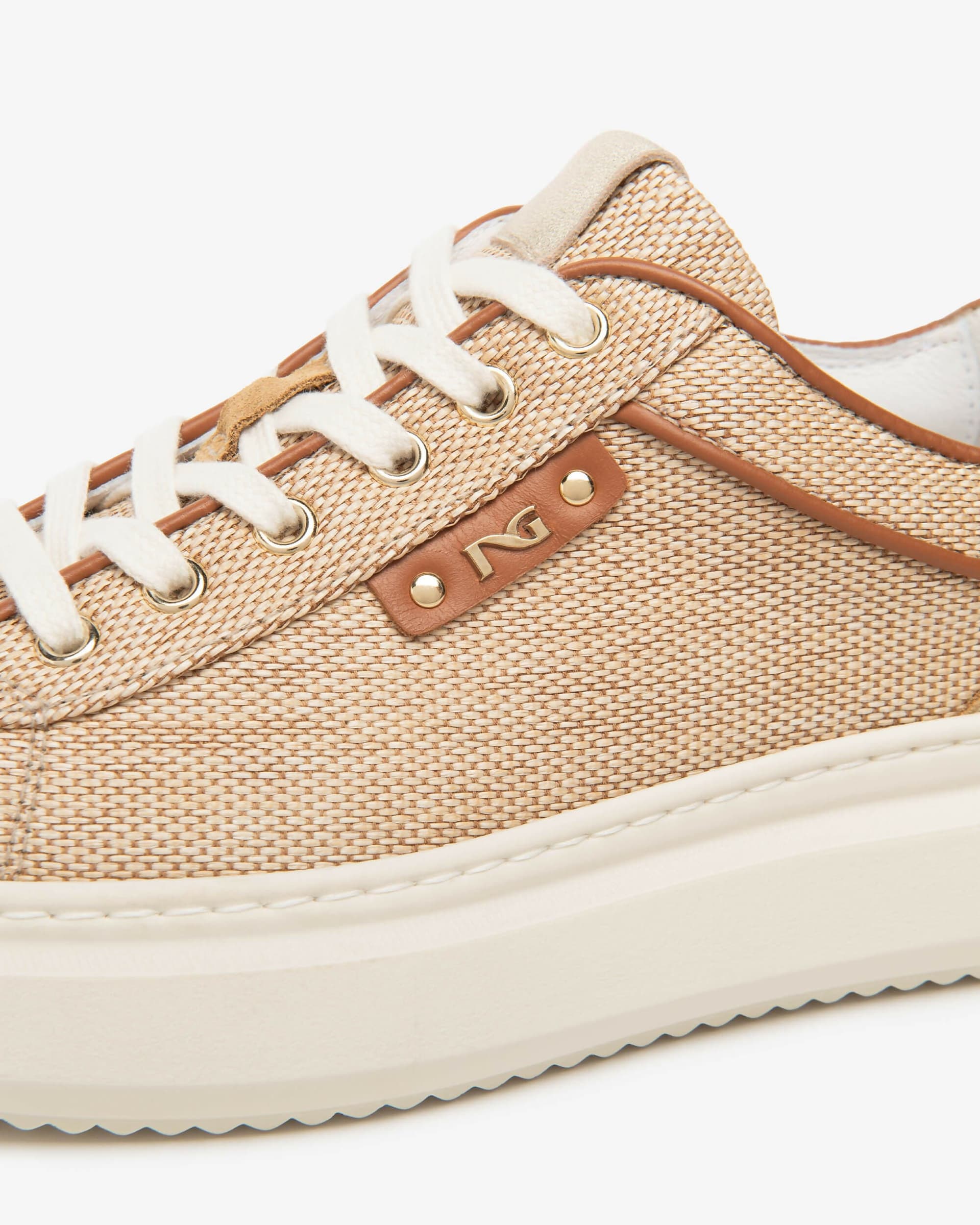 NeroGiardini Donna Sneakers in Tessuto e Pelle in Sneaker casual Cantali Calzature - Randazzo, commercioVirtuoso.it