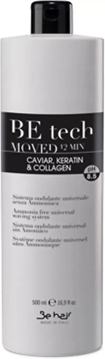 Be tech sistema ondulante universale 500 ml senza ammoniaca e senza tioglicolato d'ammonio per tutti i tipi di capelli