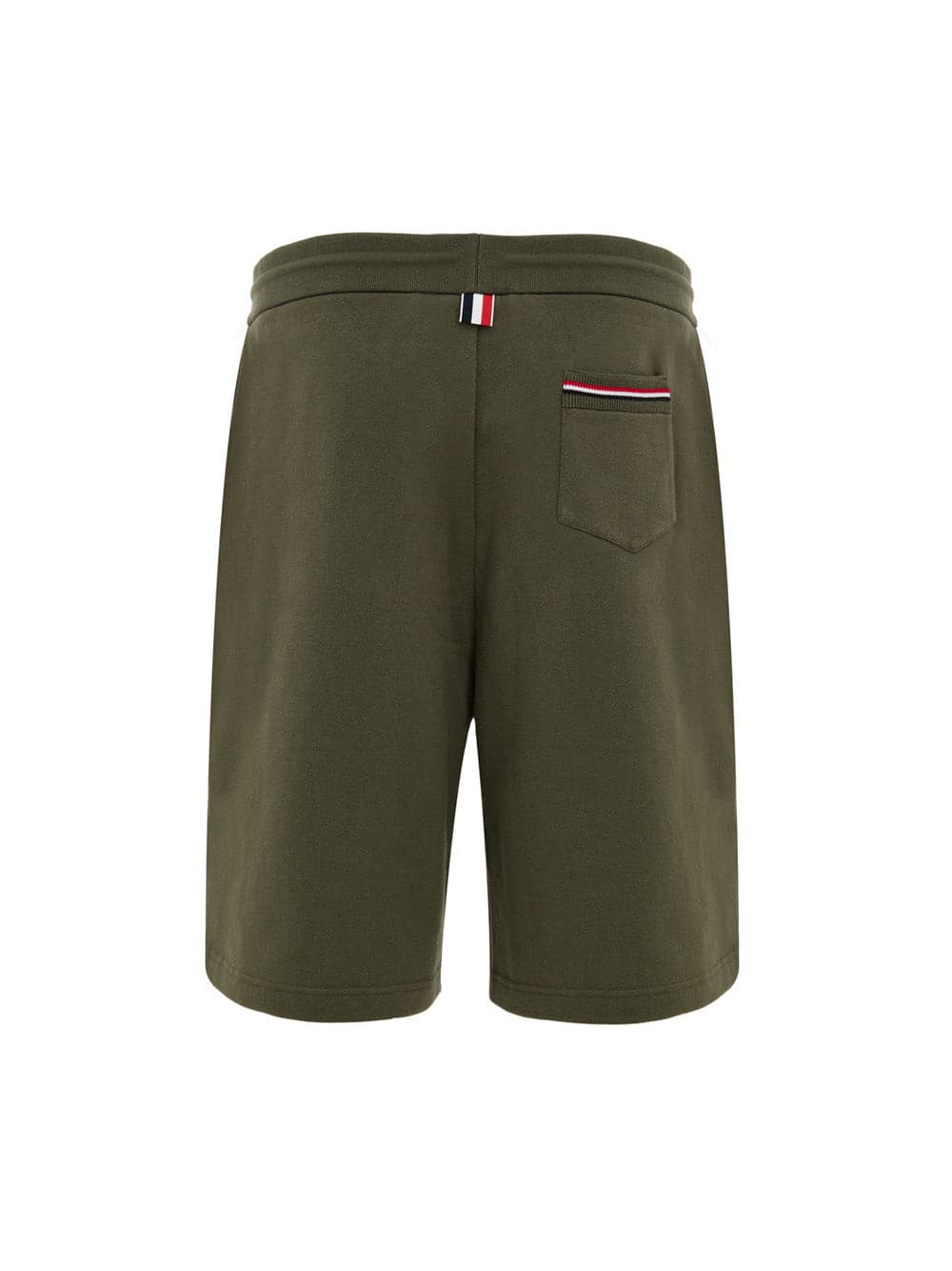 Thom Browne Pantaloncini Verdi in Cotone Mezza Coscia da uomo in Pantaloncini Drestige - Casamassima, commercioVirtuoso.it