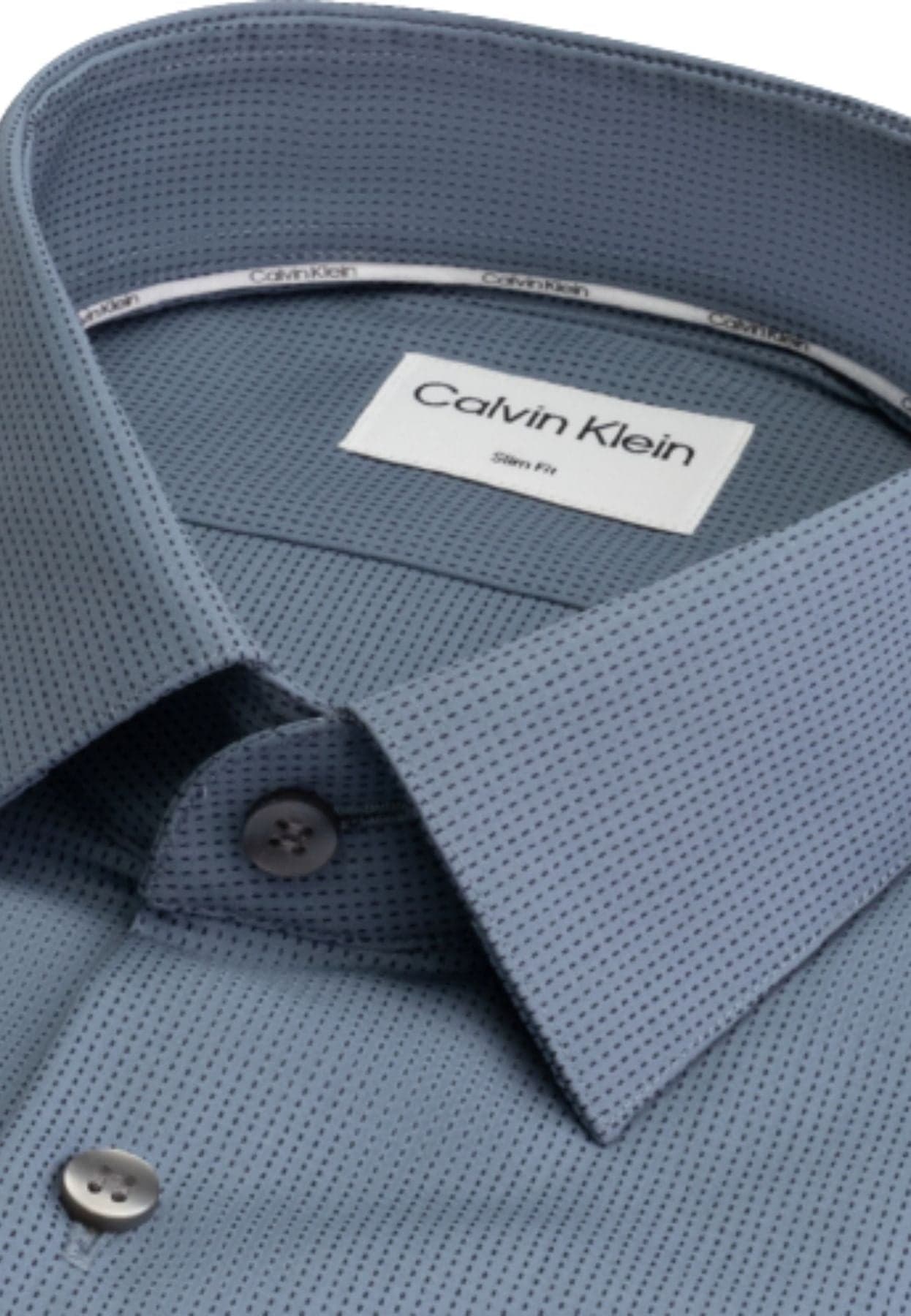 calvin klein CAMICIA STRUCTURE SLIM SHIRT da uomo in Camicie casual Drestige - Casamassima, commercioVirtuoso.it