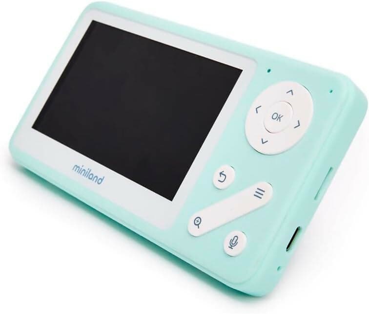 Miniland Digimonitor Anywhere Baby Monitor Dual con Telecamera Motorizzata | Monitor 4,2” e App Mobile | Visione Notturna, Registrazione SD, Comunicazione Bidirezionale in Monitor video Sanitaria Gioia del Bimbo - Villa San Giovanni, commercioVirtuoso.it