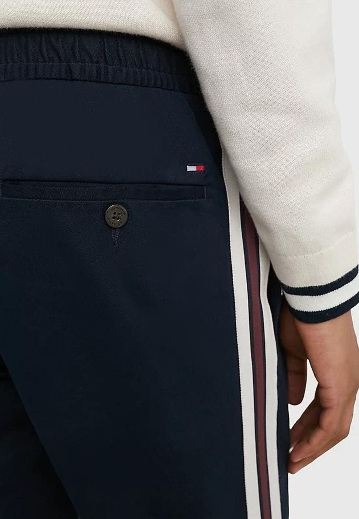Tommy Hilfiger Pantaloni CHELSEA PULL ON SIDE TAPE da uomo in Pantaloni Drestige - Casamassima, commercioVirtuoso.it