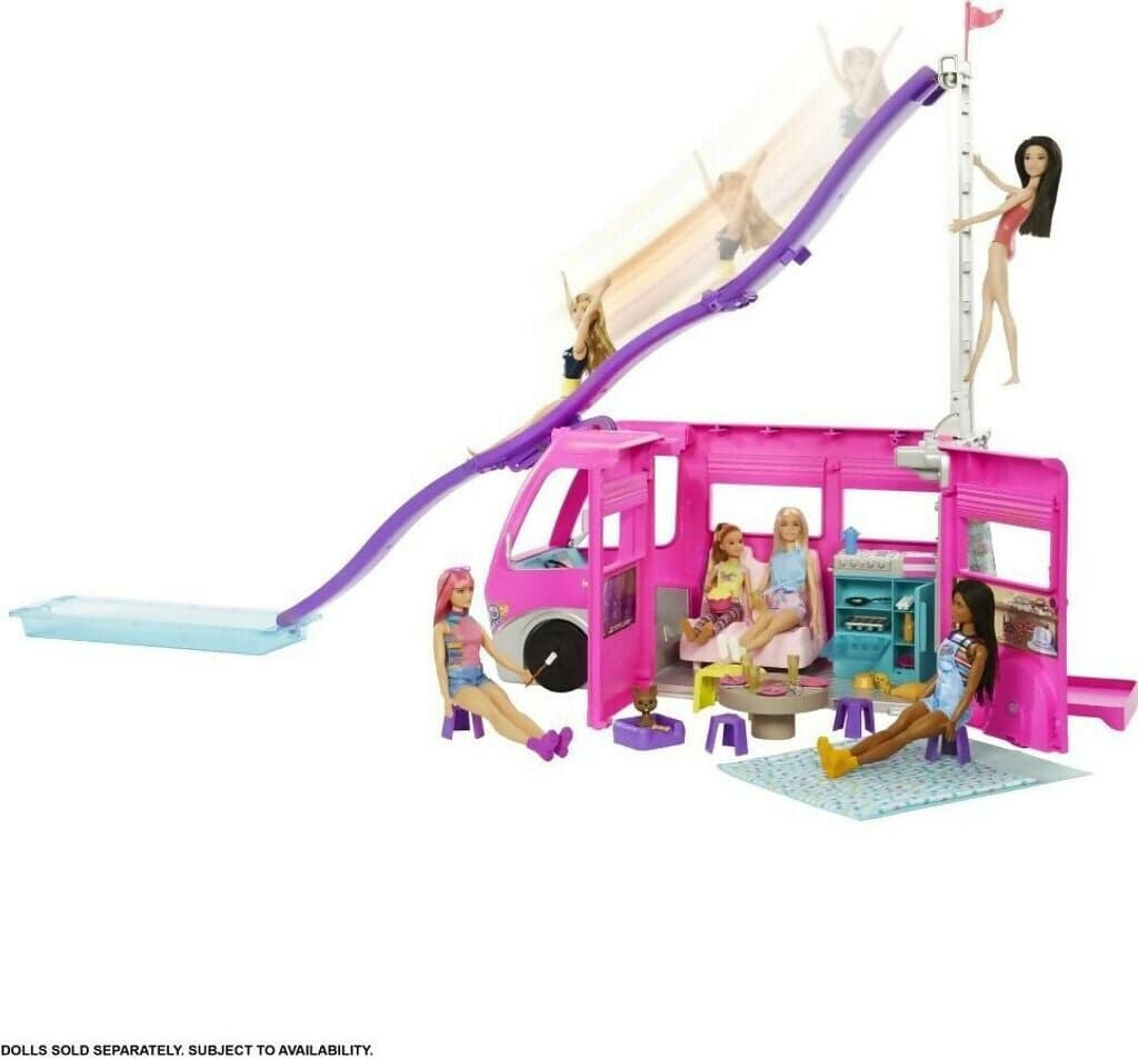 MATTEL BARBIE CAMPER DEI SOGNI CON ACCESSORI in Animali Cartoleria Deja Vu - Crotone, commercioVirtuoso.it