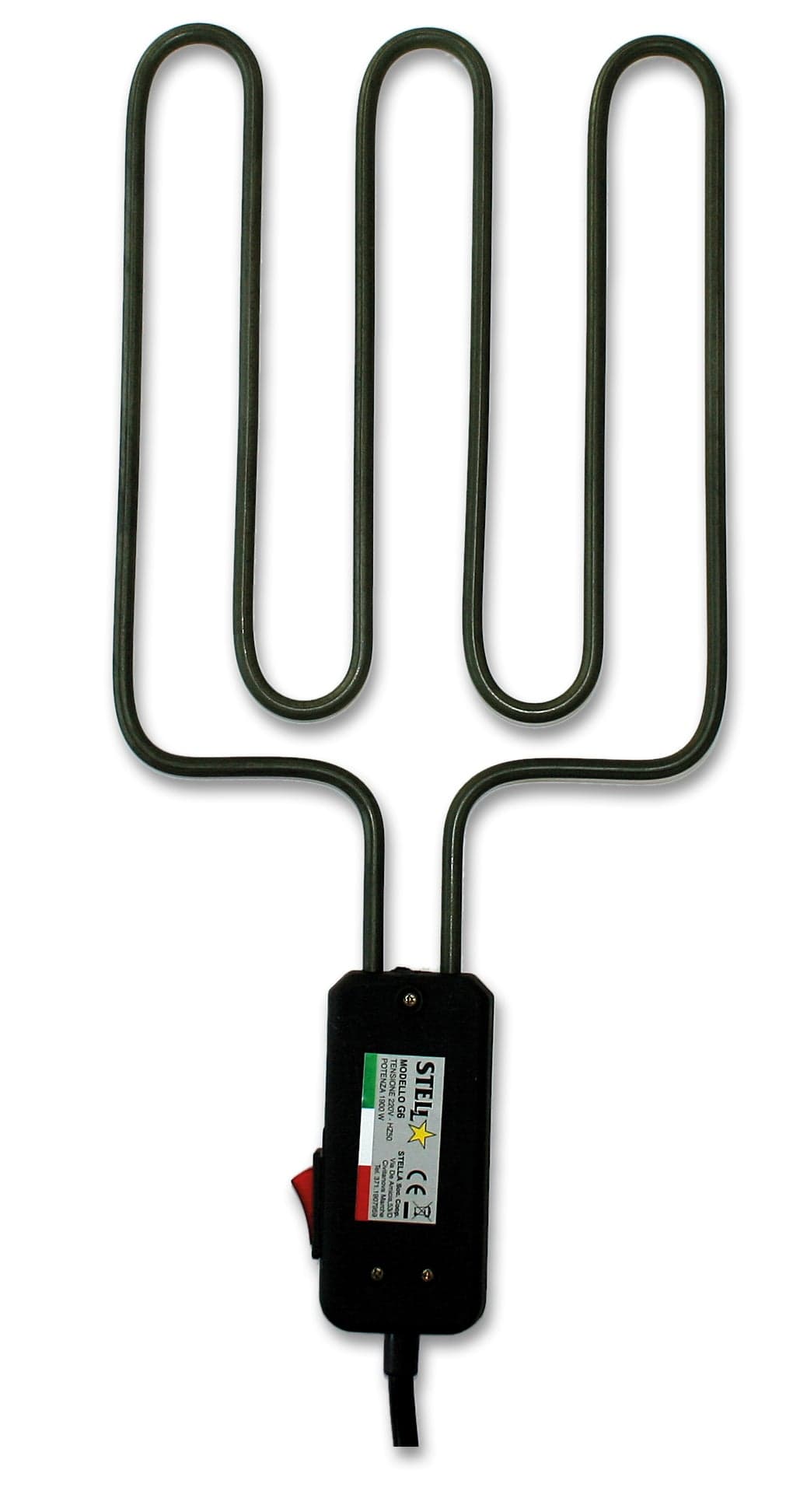 Bistecchiera Griglia Elettrica Satinata in Acciaio Inox 1900 Watt Made in Italy La Stella - ST 1900 in Bistecchiere Elettroccasione - Terlizzi, commercioVirtuoso.it