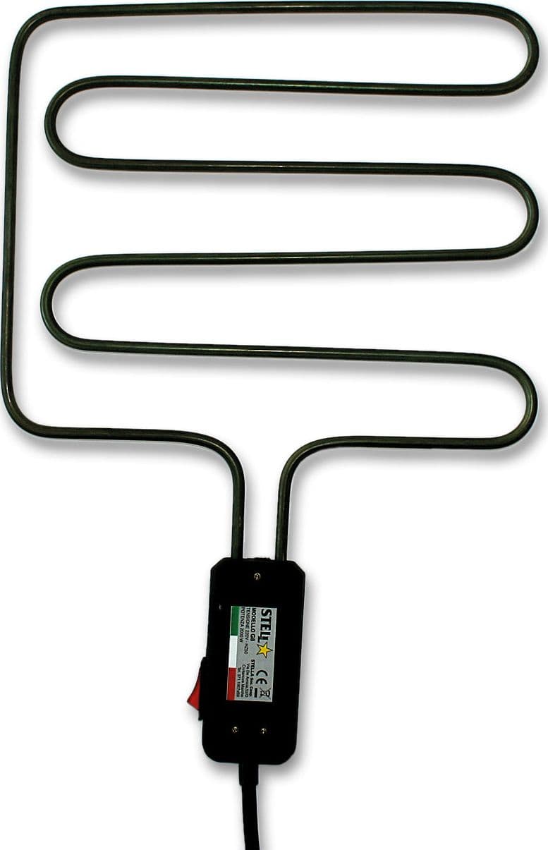 Bistecchiera griglia elettrica in acciaio inox 2000 Watt Made in Italy La Stella - G8 in Bistecchiere Elettroccasione - Terlizzi, commercioVirtuoso.it
