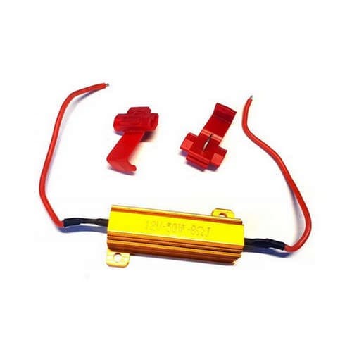1 Resistenza 24V 50W 6Ohm Canbus Elimina Errori e Intermittenza per Kit LED in Lampadine per esterno Solgeny - Besate, commercioVirtuoso.it