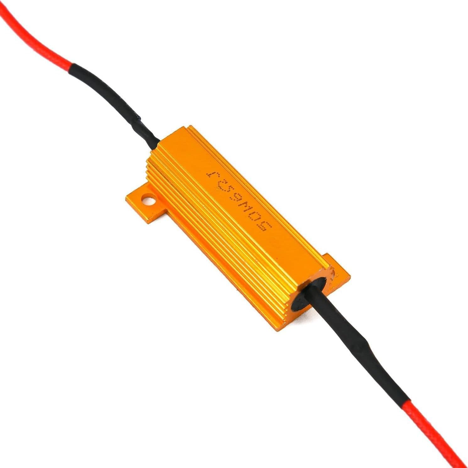 1 Resistenza Lampada No Spia Intermittenza LED 50W 6 Ohm Warning Canceller No Erro in Kit cablaggi Solgeny - Besate, commercioVirtuoso.it