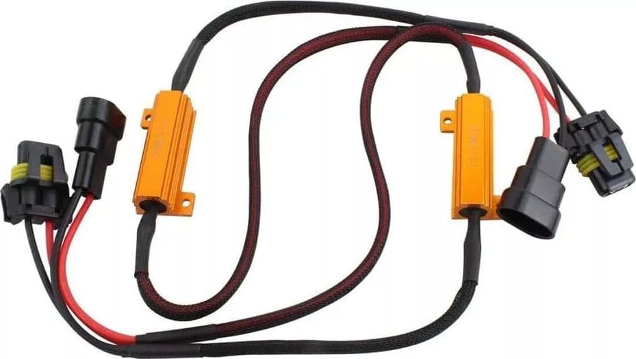 1 Filtro Resistenza LED H11-H8 12V Decodificatore 50W 6 OHM Canbus Cablaggio Resistenza Per Luci Auto in Lampadine per esterno Solgeny - Besate, commercioVirtuoso.it