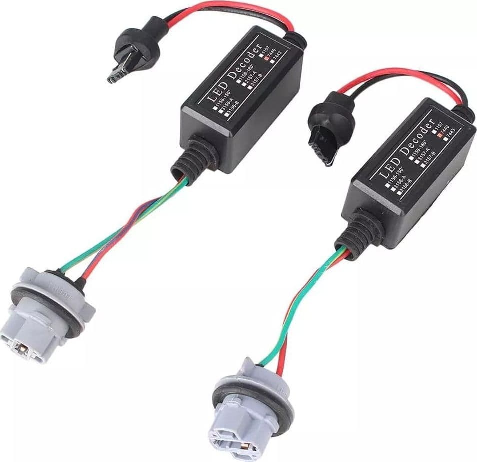 Filtro Canbus T20 LED W27W 7440 con Resistenza e Decodificatore Elimina Errori e Spie in Lampadine per esterno Solgeny - Besate, commercioVirtuoso.it
