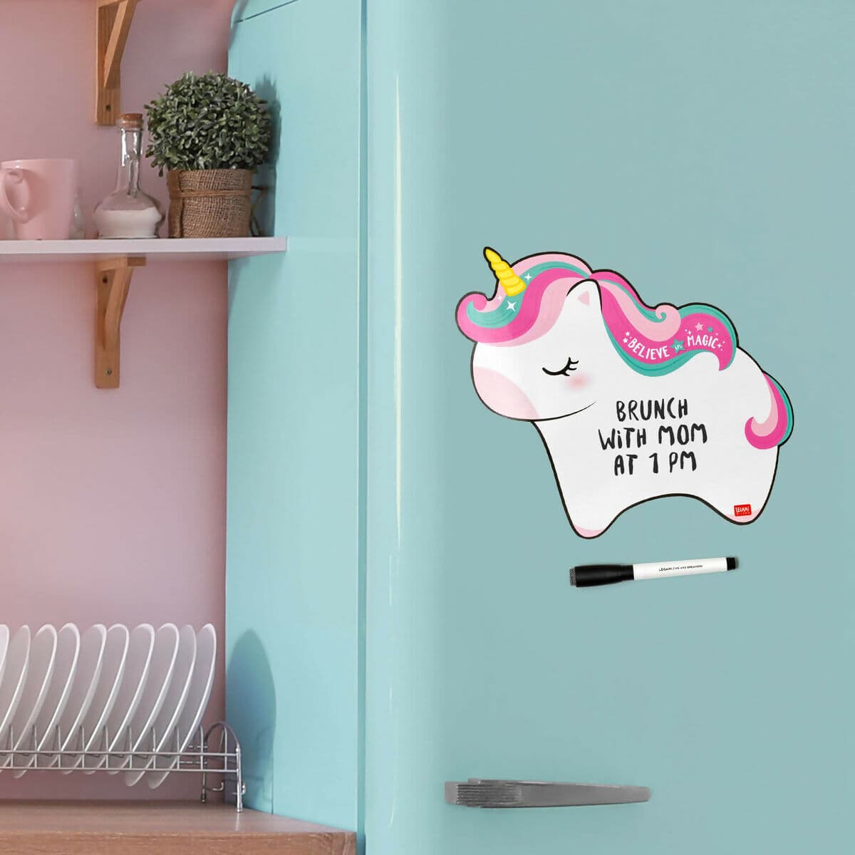 Lavagna Magnetica Unicorn - Something To Remember in Carta Cartoleria Deja Vu - Crotone, commercioVirtuoso.it