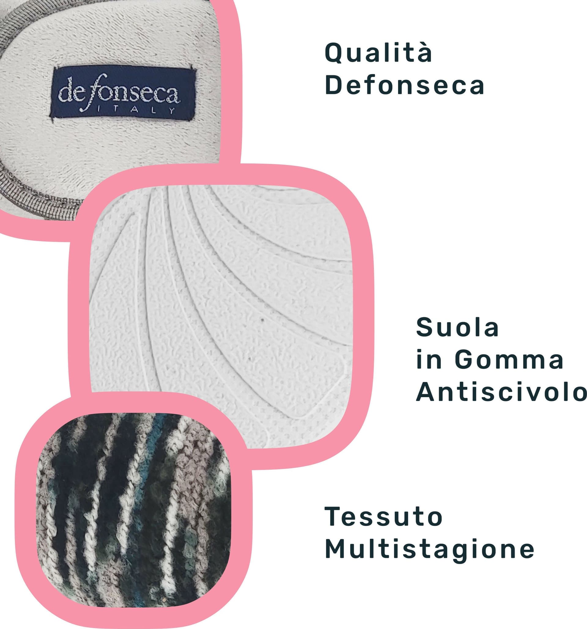 de fonseca Folk Meravigliose Ciabatte Artistiche da Donna, Pantofole Invernali in Cotone di Prima Scelta, Slippers Comode e Lavabili per Casa, Ultima Moda qualità in Ciabatte moda Primo Calzature - Venezia, commercioVirtuoso.it
