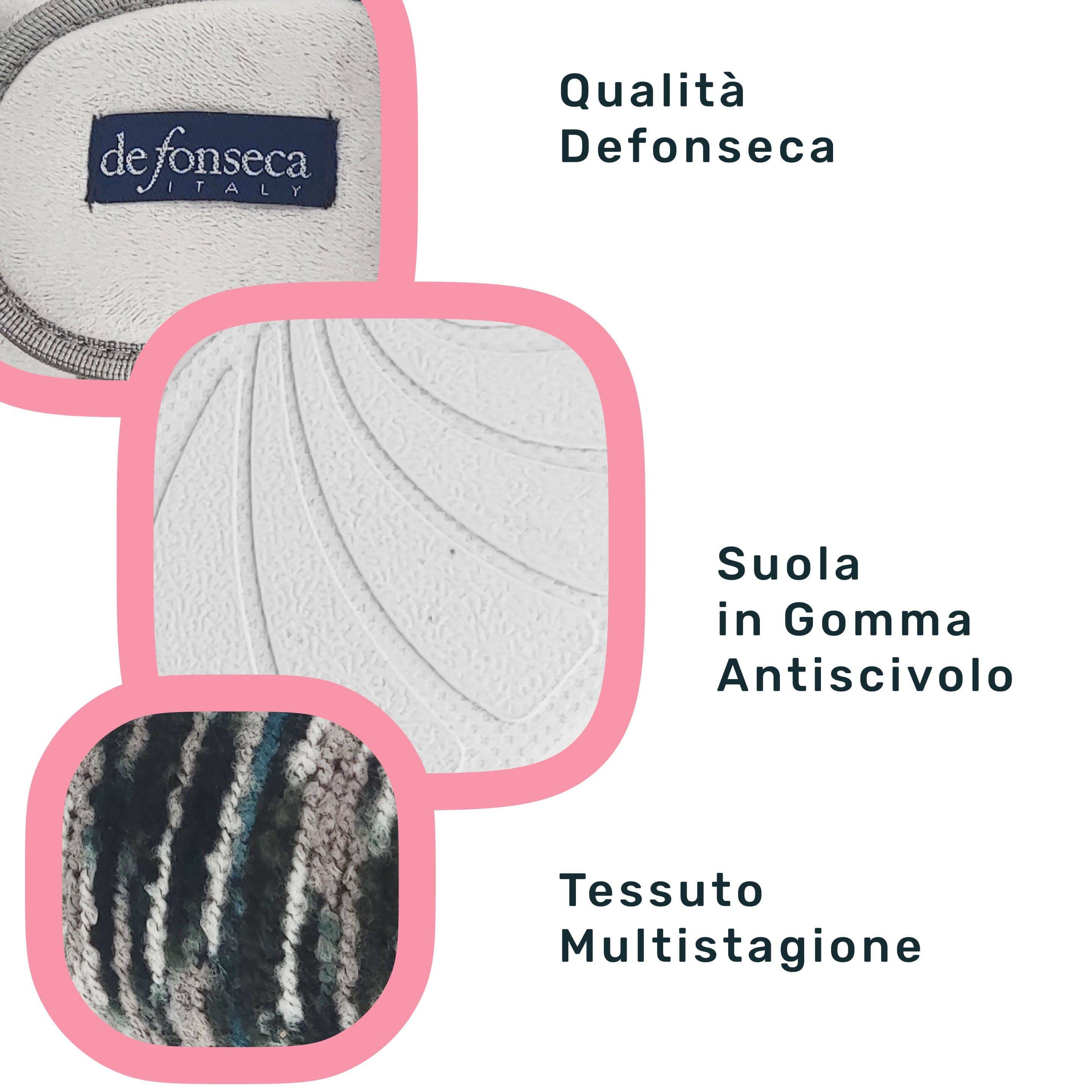 de fonseca Folk Meravigliose Ciabatte Artistiche da Donna, Pantofole Invernali in Cotone di Prima Scelta, Slippers Comode e Lavabili per Casa, Ultima Moda qualità in Ciabatte moda Primo Calzature - Venezia, commercioVirtuoso.it