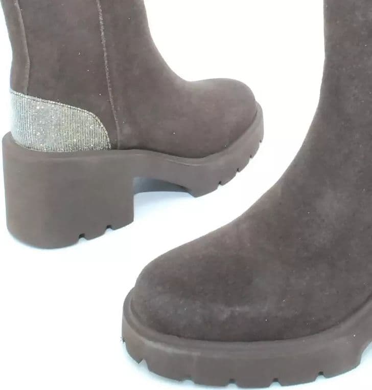 ToscaBlu Donna Tronchetto in pelle scamosciata in Stivali Cantali Calzature - Randazzo, commercioVirtuoso.it