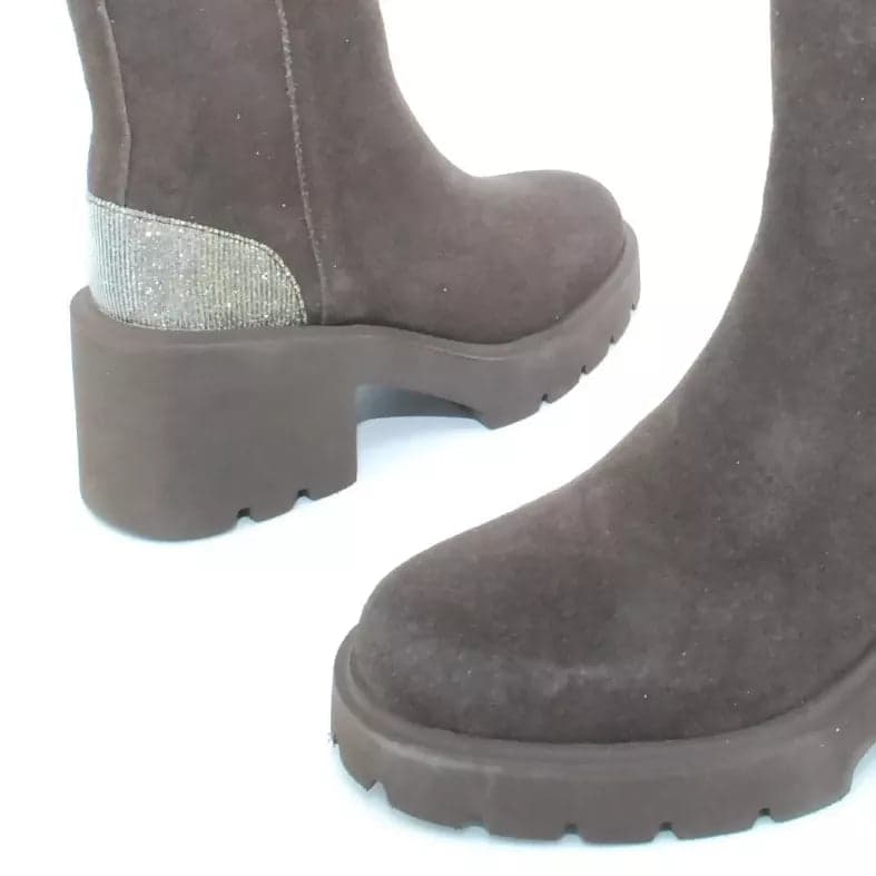 ToscaBlu Donna Tronchetto in pelle scamosciata in Stivali Cantali Calzature - Randazzo, commercioVirtuoso.it