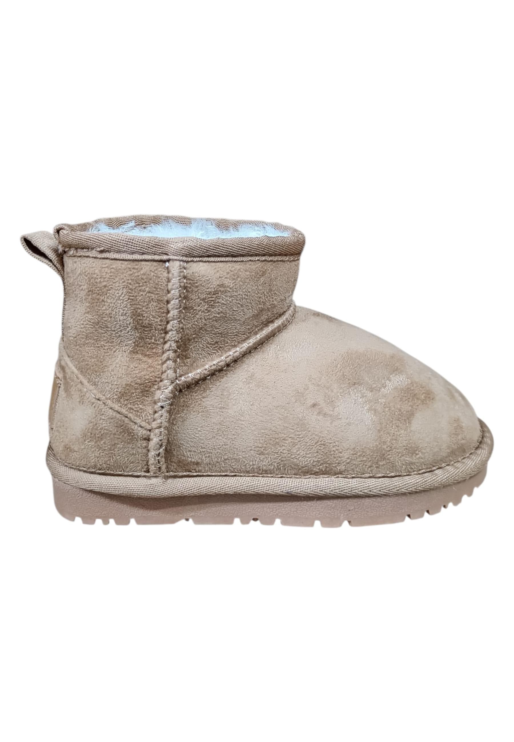 Stivaletti bambina Gioseppo Esko camel suede - Stile caldo con elastico - 5