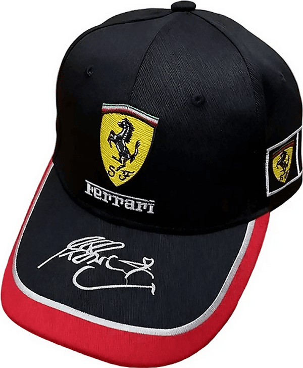 Cappello Ferrari unisex in tinta unica di colore rosso e nero, cappello sportivo scuderia ferrari team in Cappellini da baseball Loweconomy - Marineo, commercioVirtuoso.it